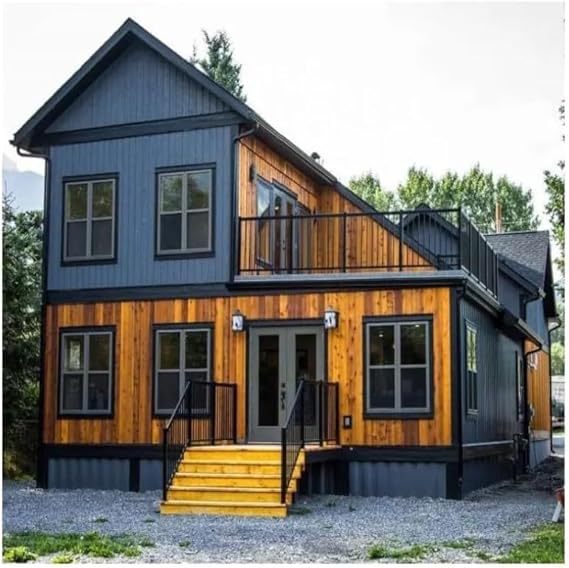 Double Story prefab Container House Home